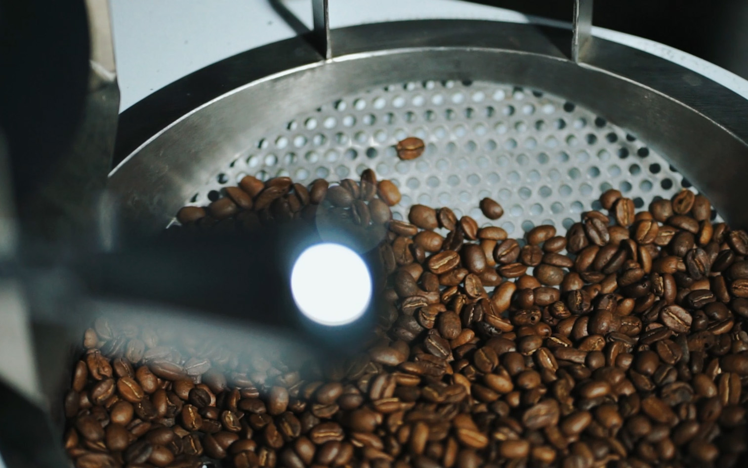 coffee roaster cooling system